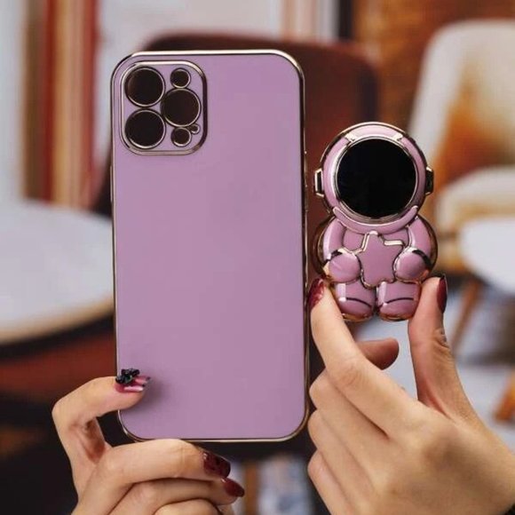 Phone Case With Astronaut Stand-Out Phone Grip for iPhone 11 - Picture 5 of 5